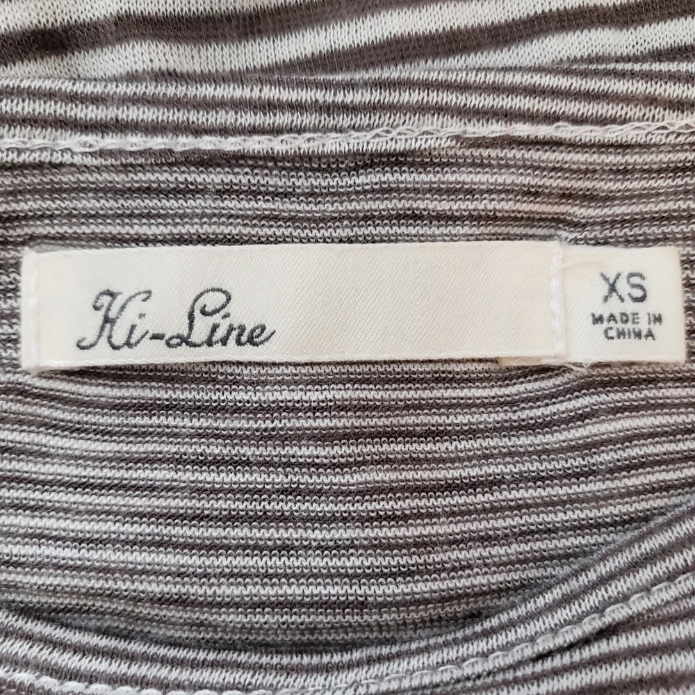 Ki-Line Striped lightweight long sleeve Top XSmall